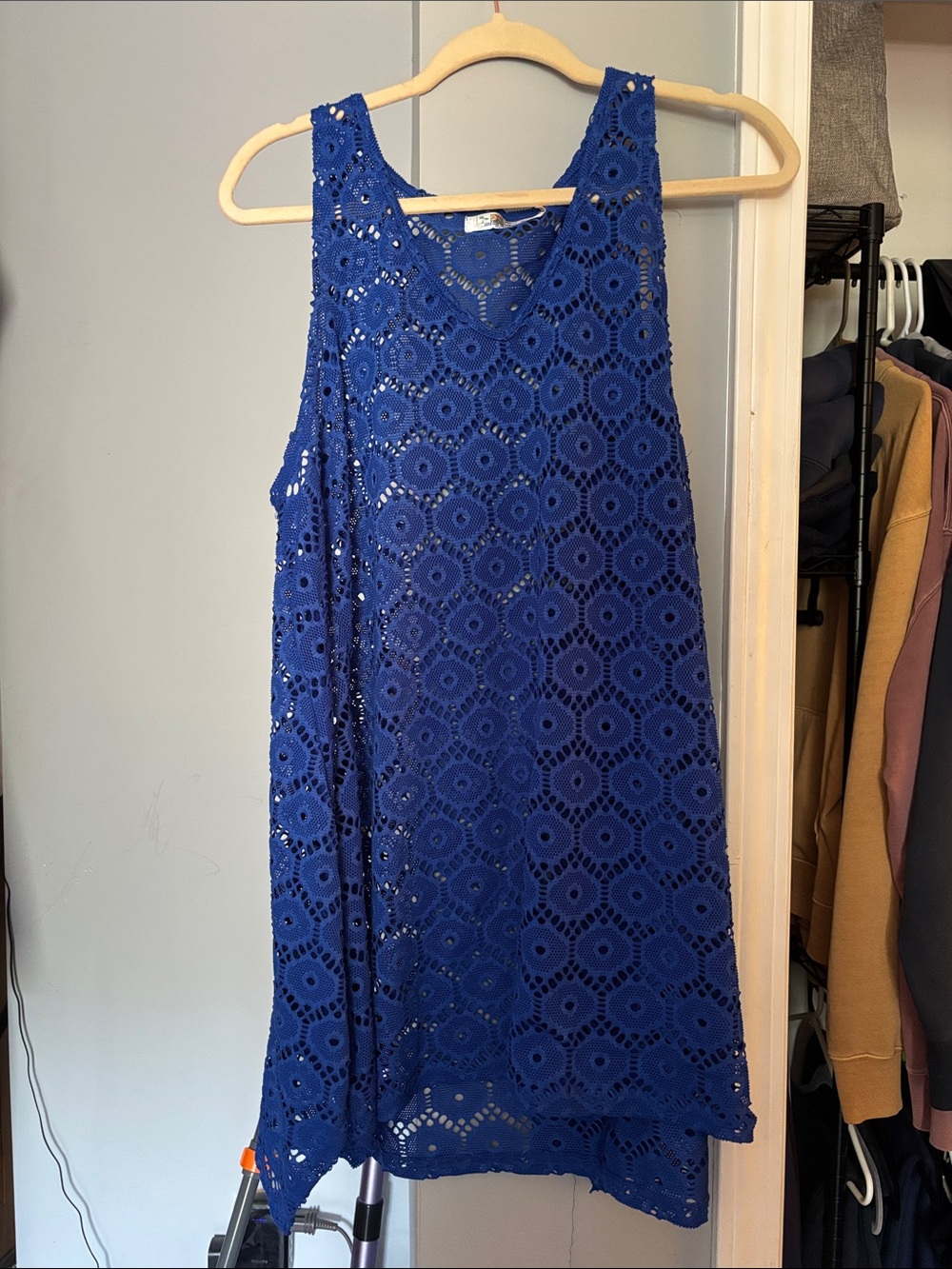 Blue Swim Coverup